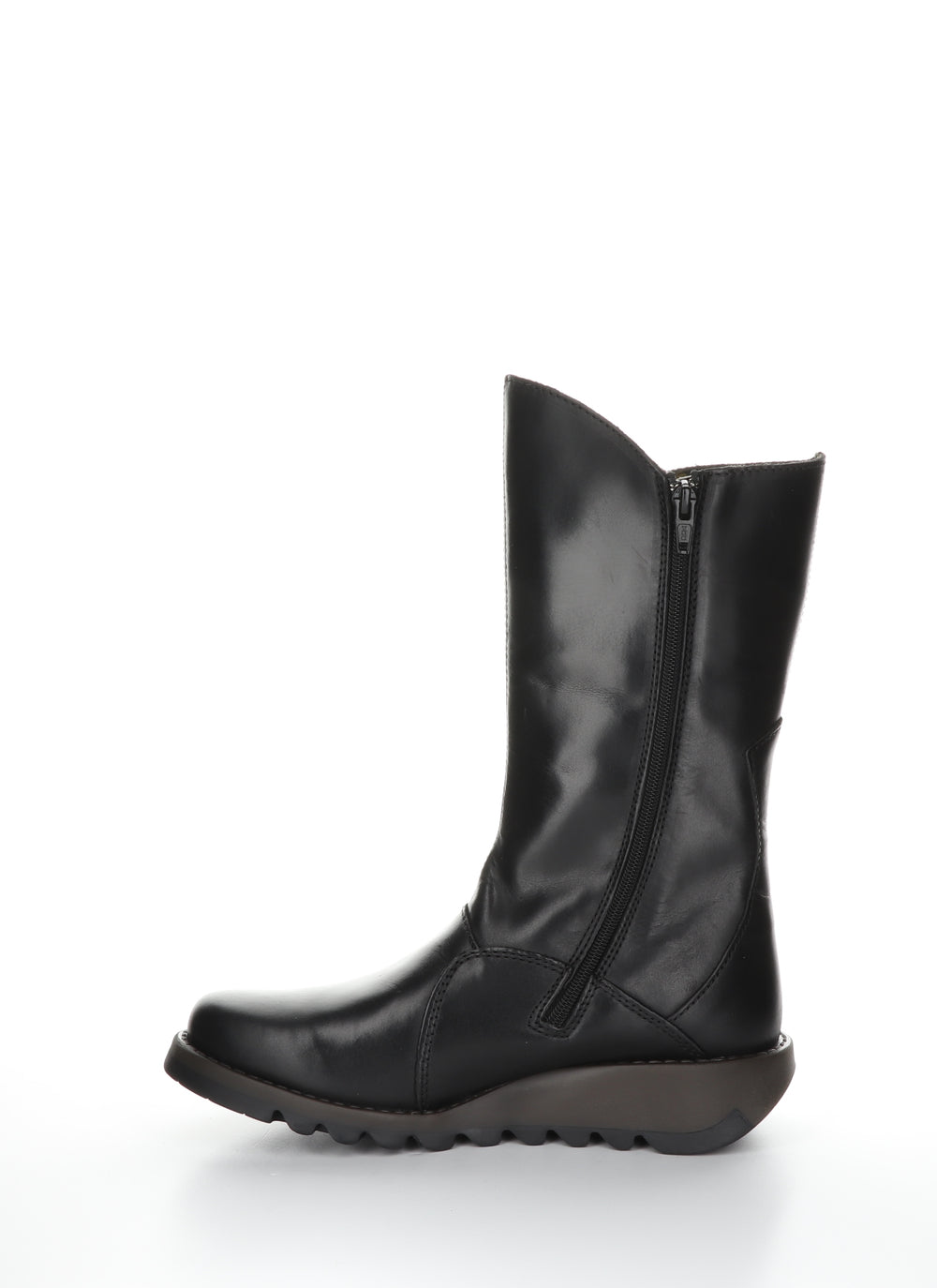 MES 2 BLACK Buckle Boots