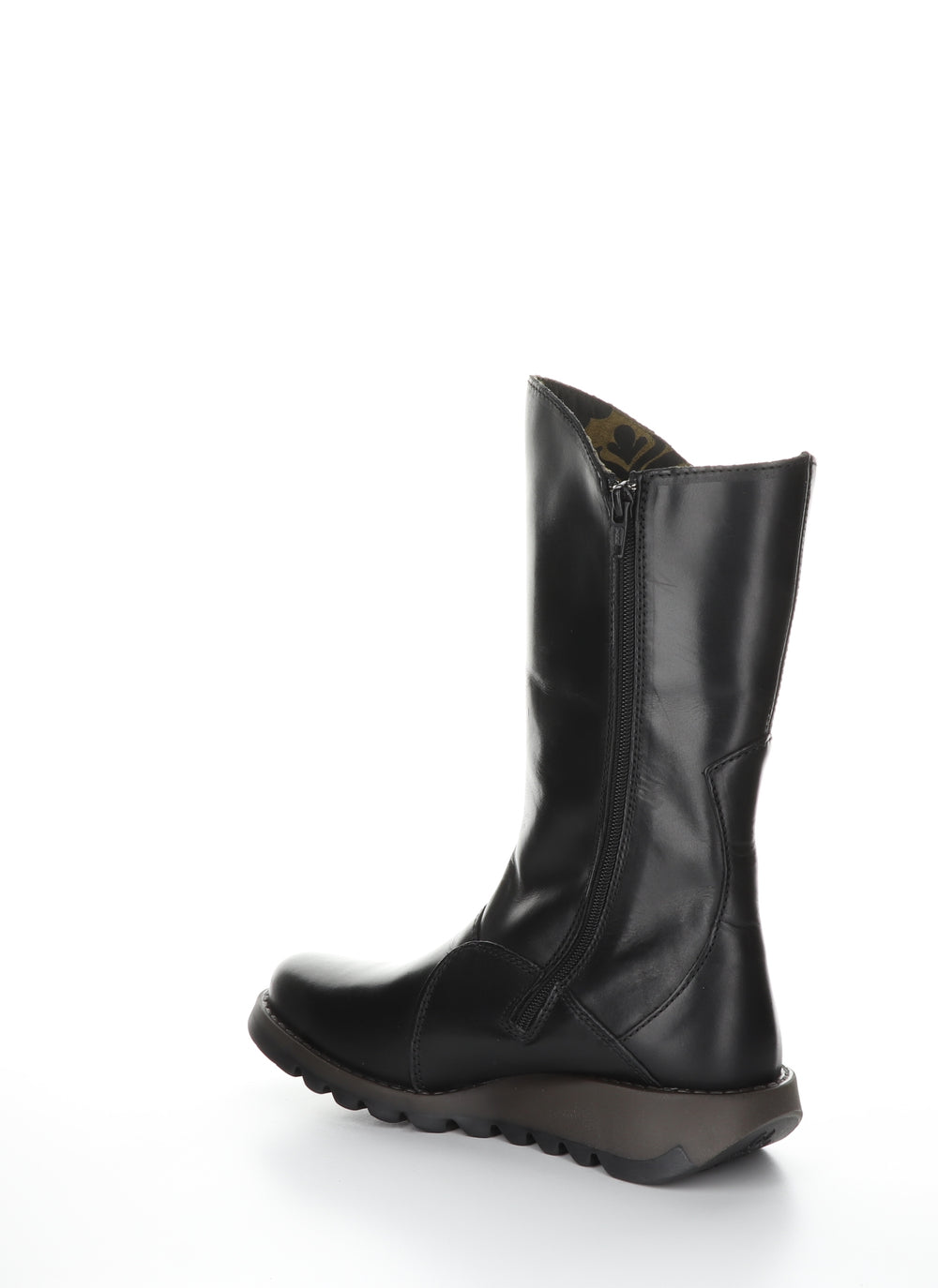 MES 2 BLACK Buckle Boots