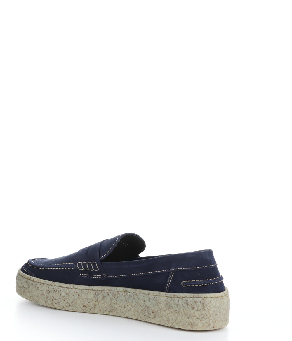 ROEL517FLY NAVY Round Toe Shoes|ROEL517FLY Chaussures �� Bout Rond in Bleu
