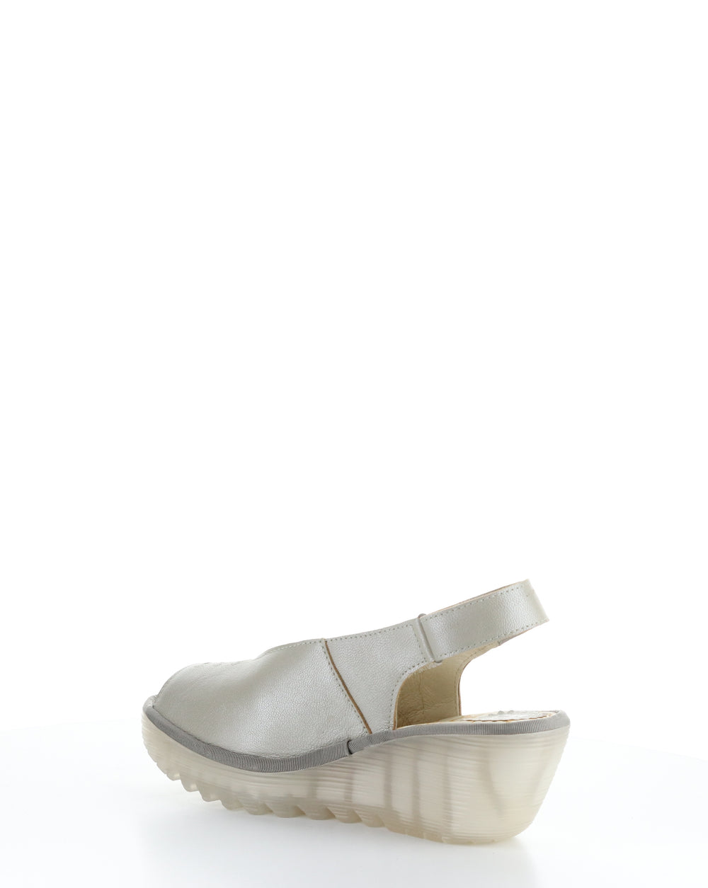 YEAY387FLY 008 SILVER Velcro Sandals